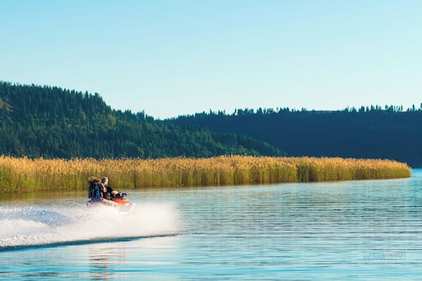 One of my favorite trips last year was in Idaho. Cabin on the lake and not a care in the world. Water sports, fishing, fireworks, and amazing landscapes. This place has it all and the small town vibe is always nice coming from a big city.