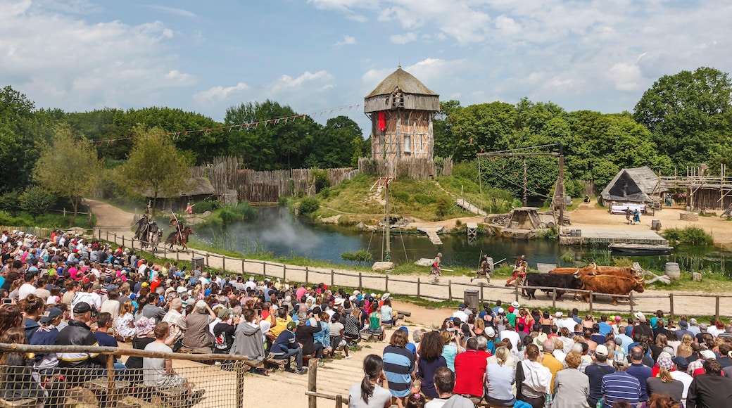 France, Vendee, Les Epesses, Le Puy du Fou historical theme park, the vikings show