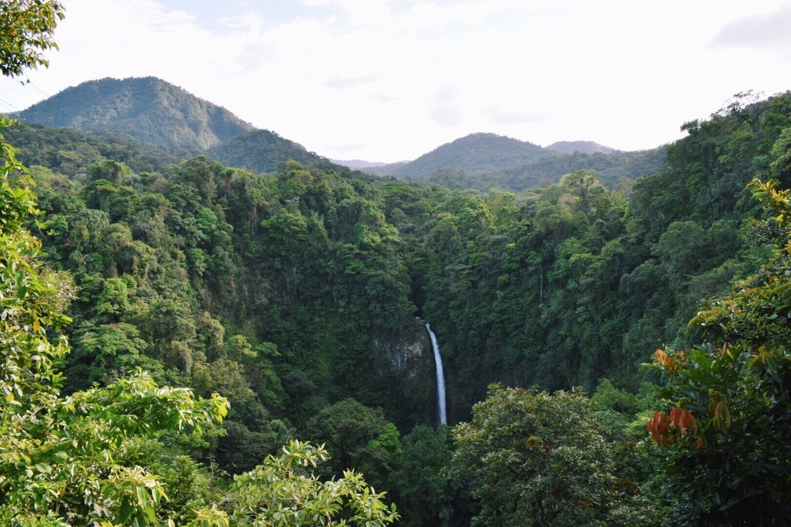 Amazing waterfall in Costa Rica! Totally worth the 500 stairs there and back. #takeahike