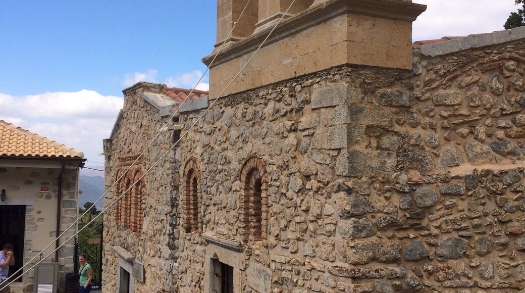 Keras monastery, Crete. Eastern Orthodox monastery dedicated to the Virgin Mary.