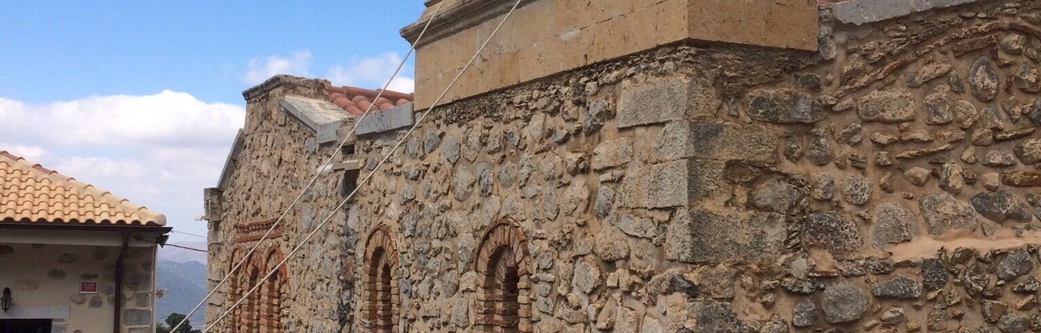 Keras monastery, Crete. Eastern Orthodox monastery dedicated to the Virgin Mary.