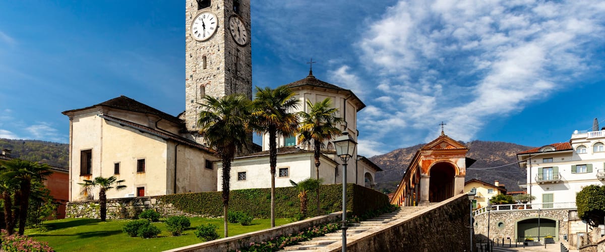 Kirche Santi Gervasio e Protasio in Baveno am Lago Maggiore