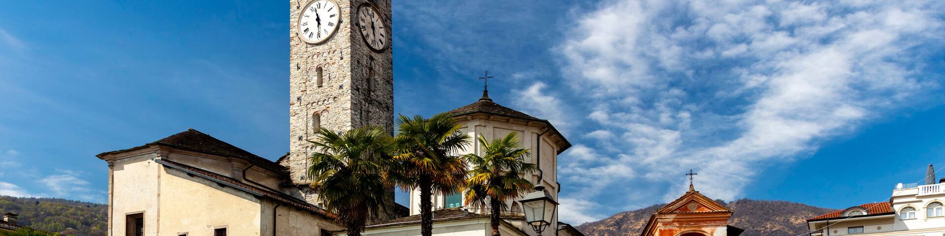 Kirche Santi Gervasio e Protasio in Baveno am Lago Maggiore
