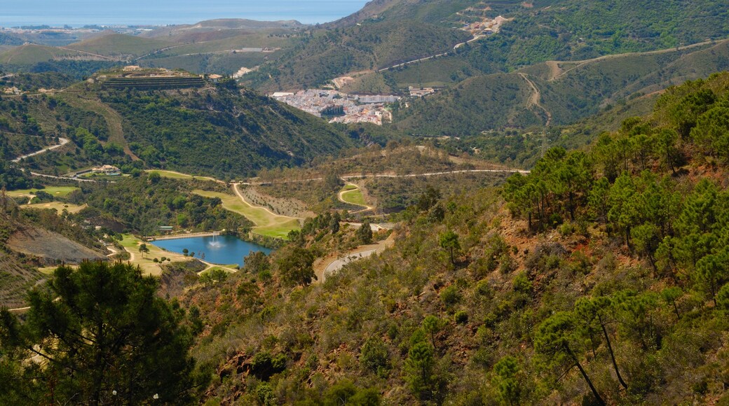 Benahavis, a village located in a Natural Park, in Andalusia, Spain.