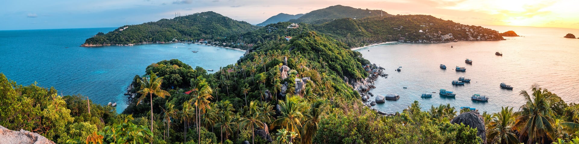 Koh Tao, Jon Suwan Viewpoint in the morning