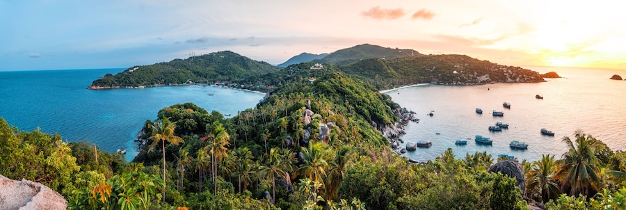Koh Tao, Jon Suwan Viewpoint in the morning