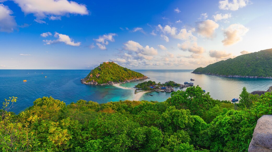 Panorama of Koh nang yuan island,Thailand.