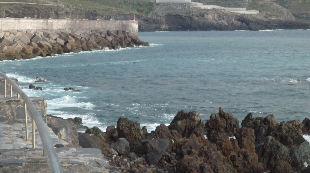 Looking east-southeast from the Avenida del Emigrante, Playa de San Juan, Guía de Isora municipio, Tenerife