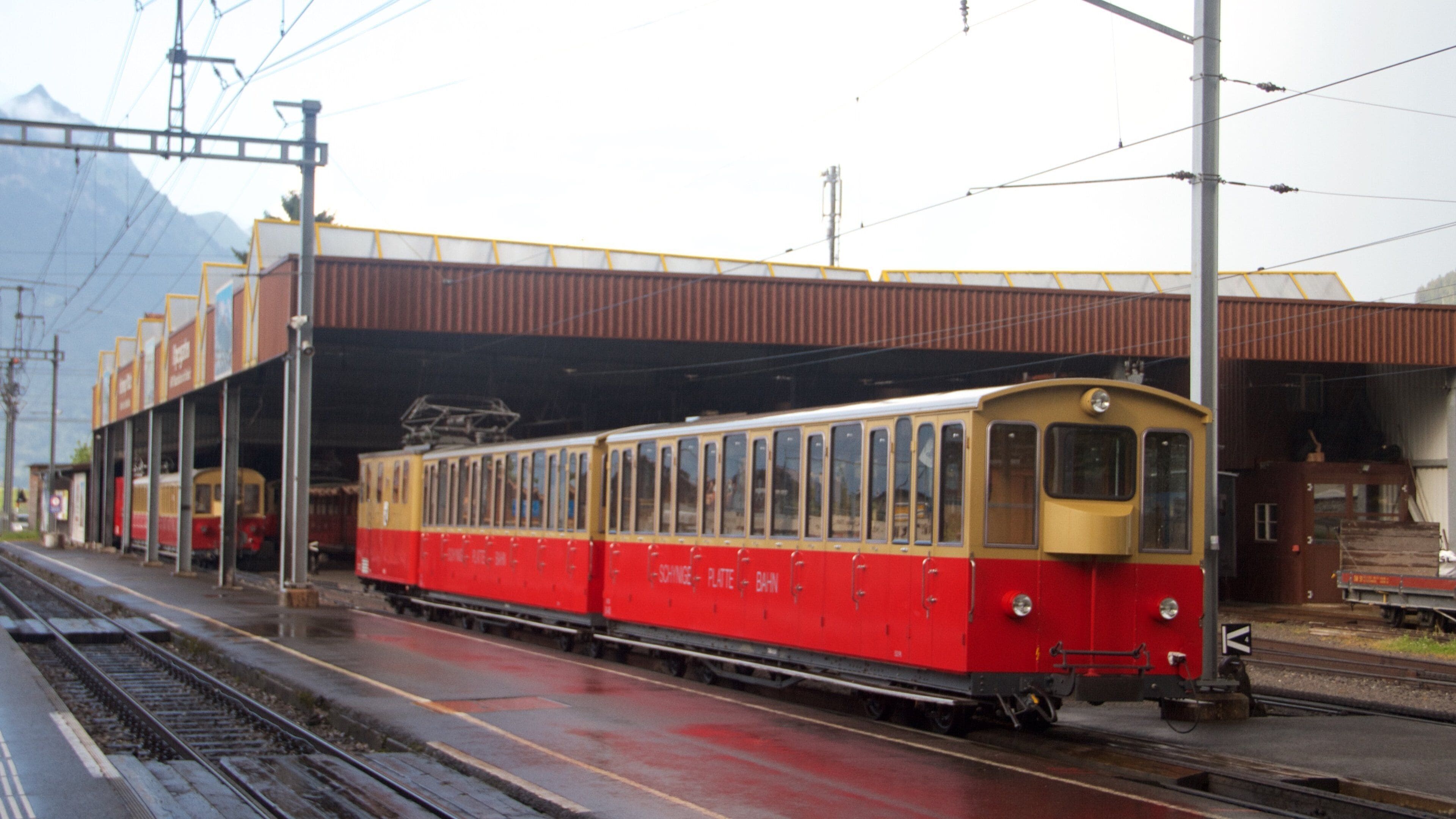 Wilderswil which includes railway items