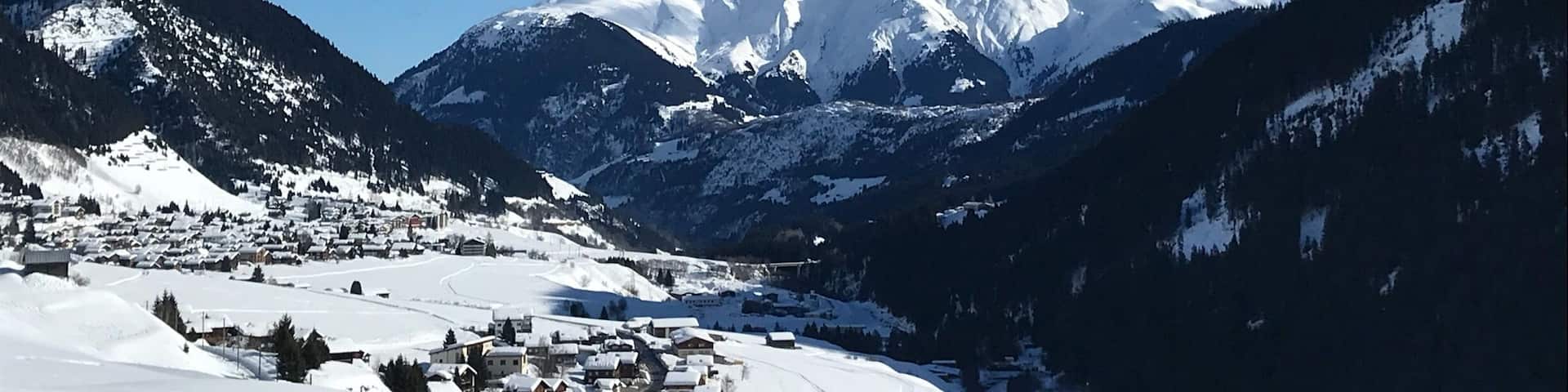 Rueras and Sedrun are two small villages located by the cantĂłn of GraubĂŒnden near by the Swiss Alps