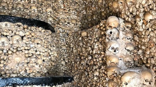 Small chapel made entirely out of human bones! Weird but definitely worth a visit.