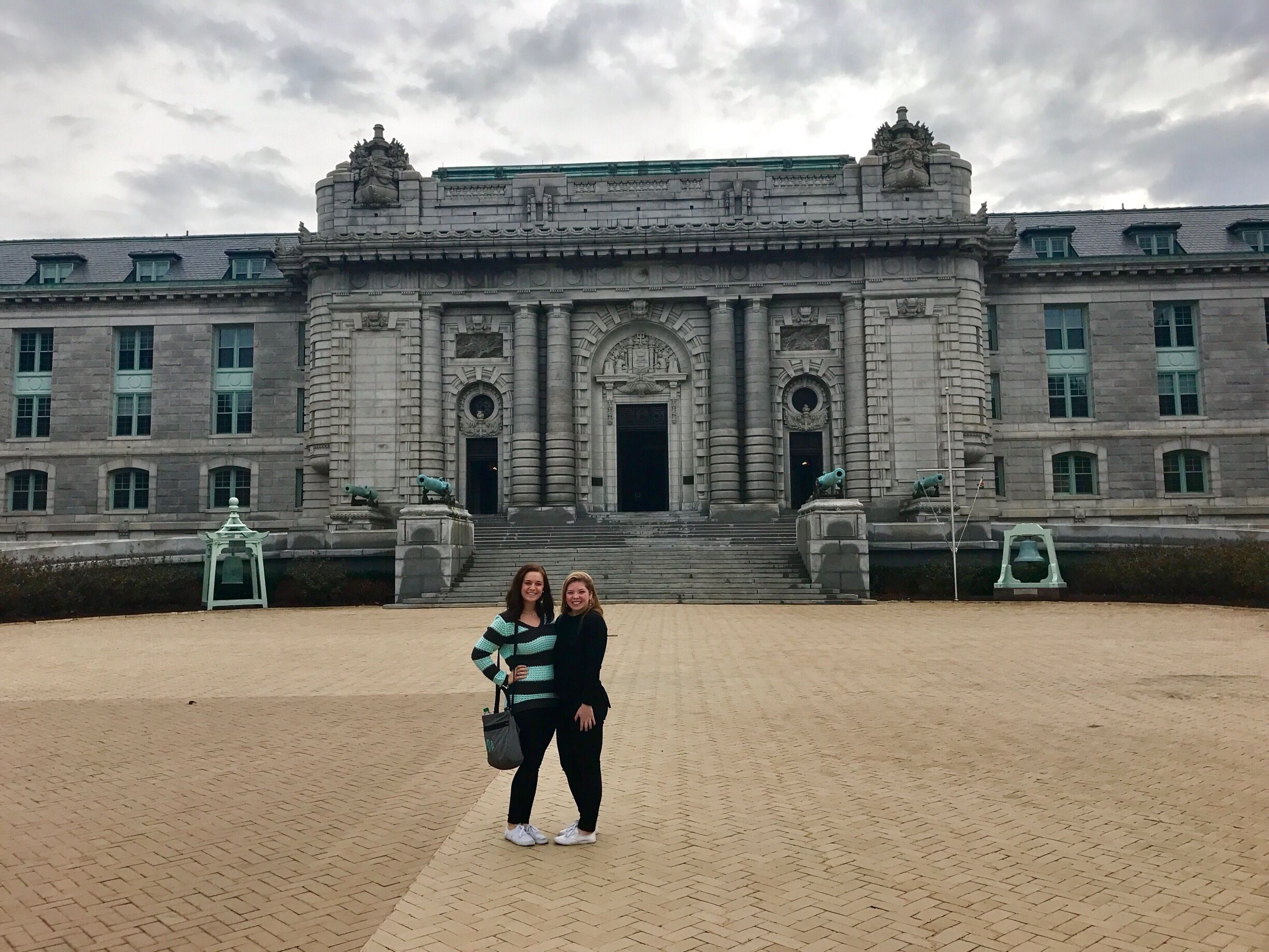 The Naval academy in Annapolis, MD is beautiful! This is the dorm that one of my best friends lives in - it's absolutely breathtaking.