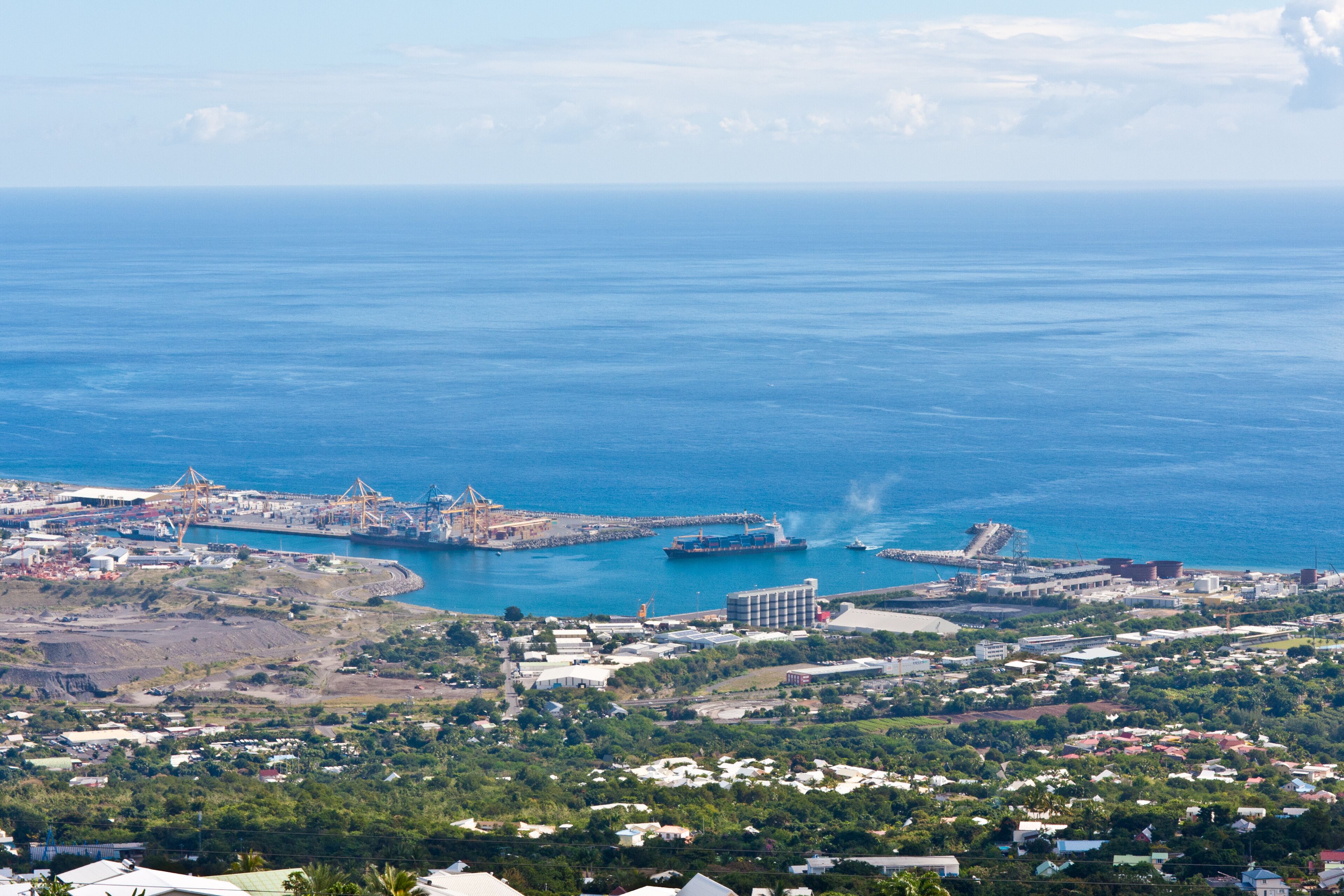 Port-Est, île de la Réunion