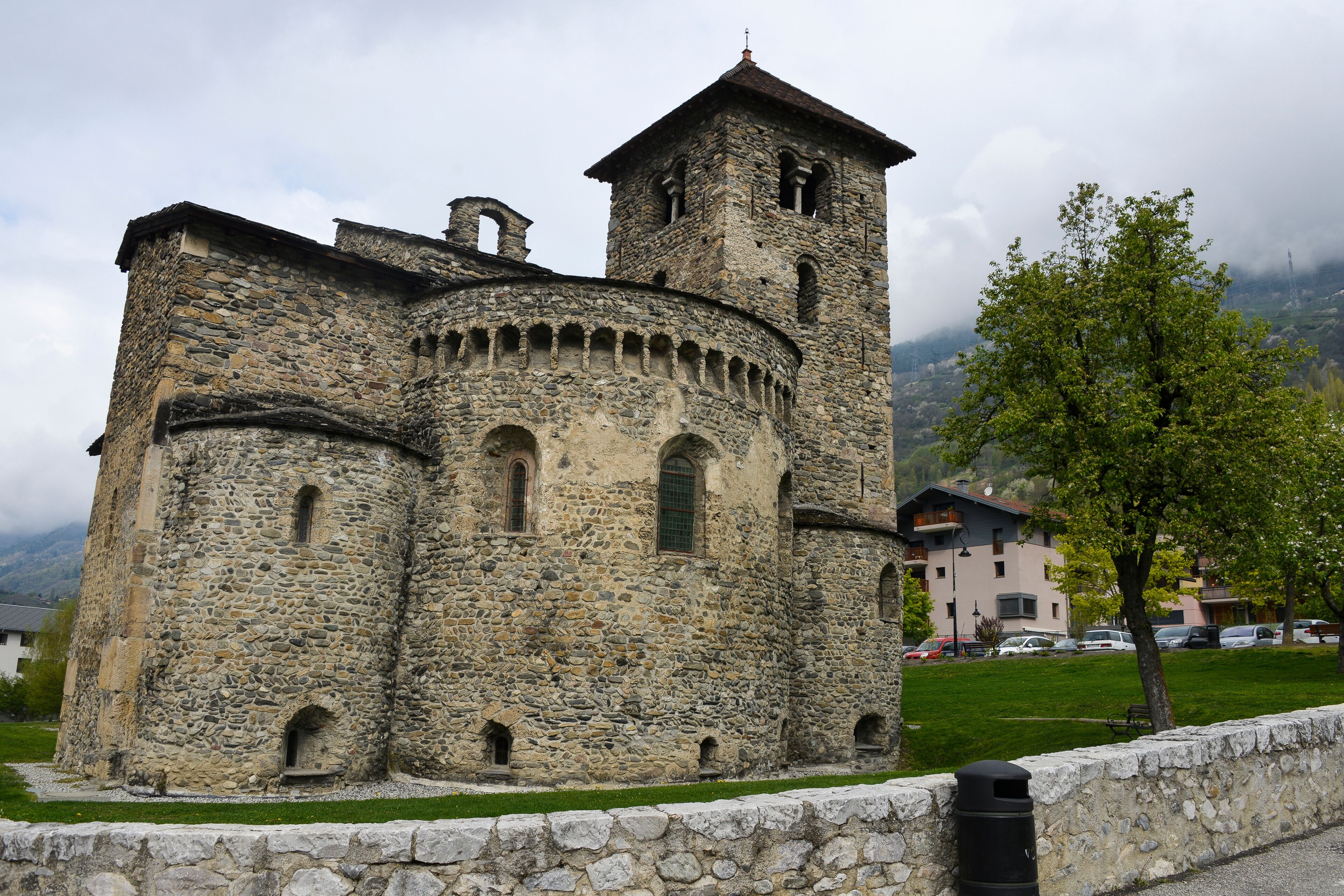 Basilique Saint Martin, XIe, 73210, Aime, Tarentaise, Savoie, France