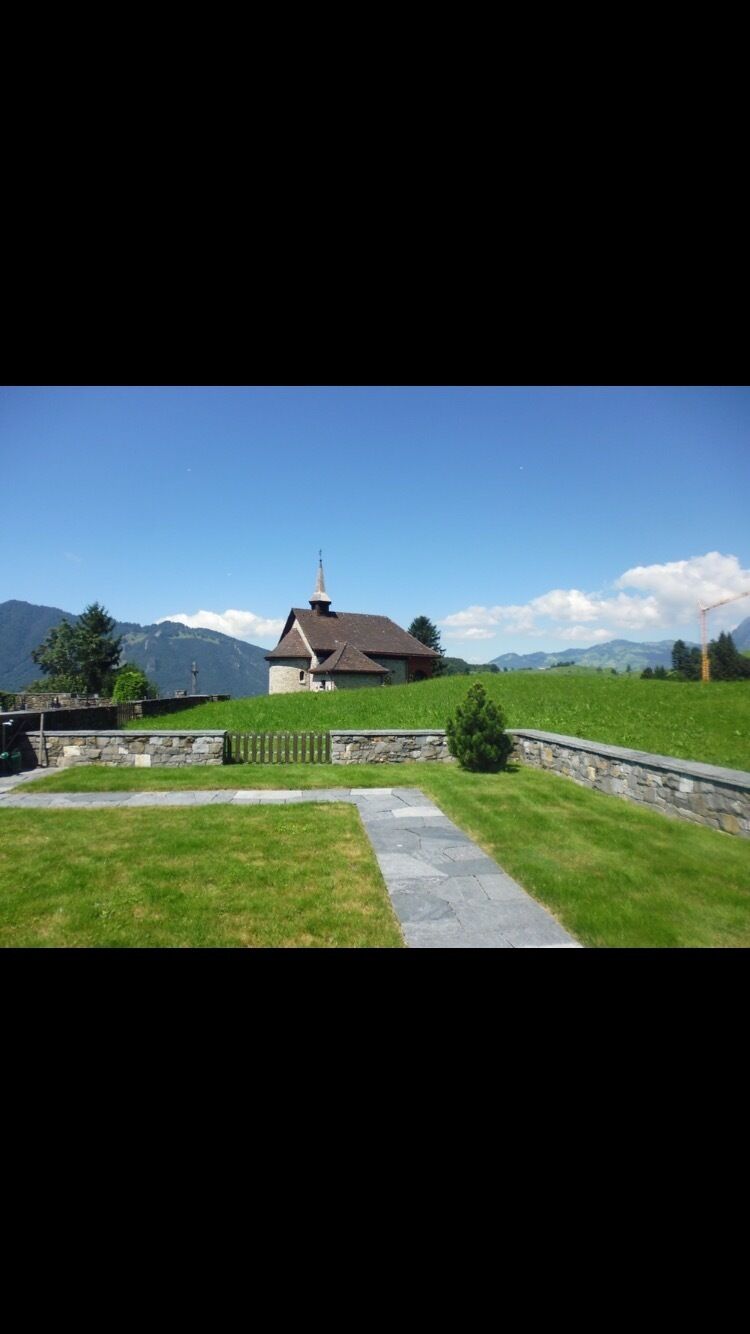 St Franziskus  church near Morschach