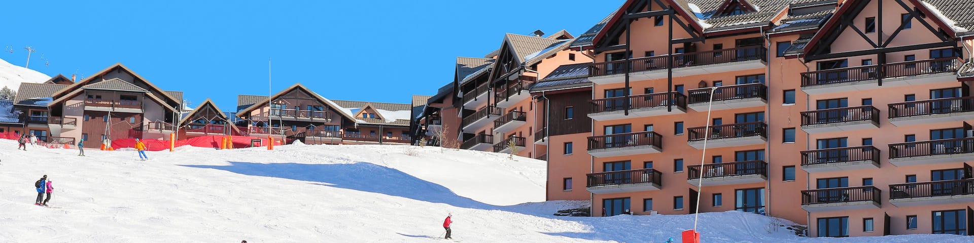 Rhône-Alpes - Valmeinier 1800 en hiver