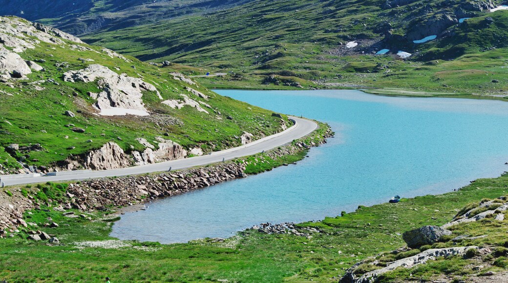 Lago Bianco near Gavia Pass, Italy