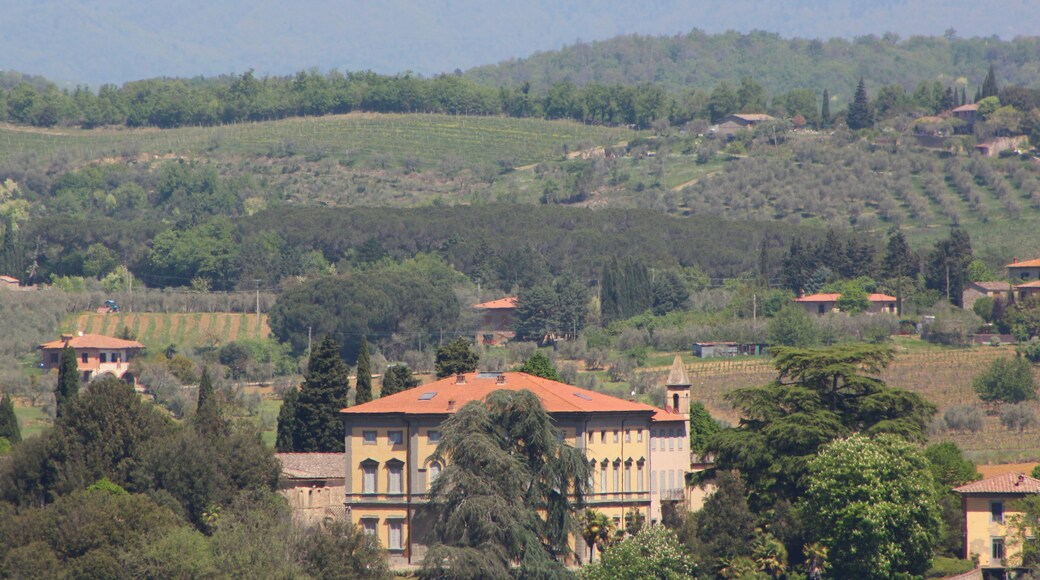 Villa di Monaciano, Ponte a Bozzone, Castelnuovo Berardenga, Province of Siena, Tuscany, Italy