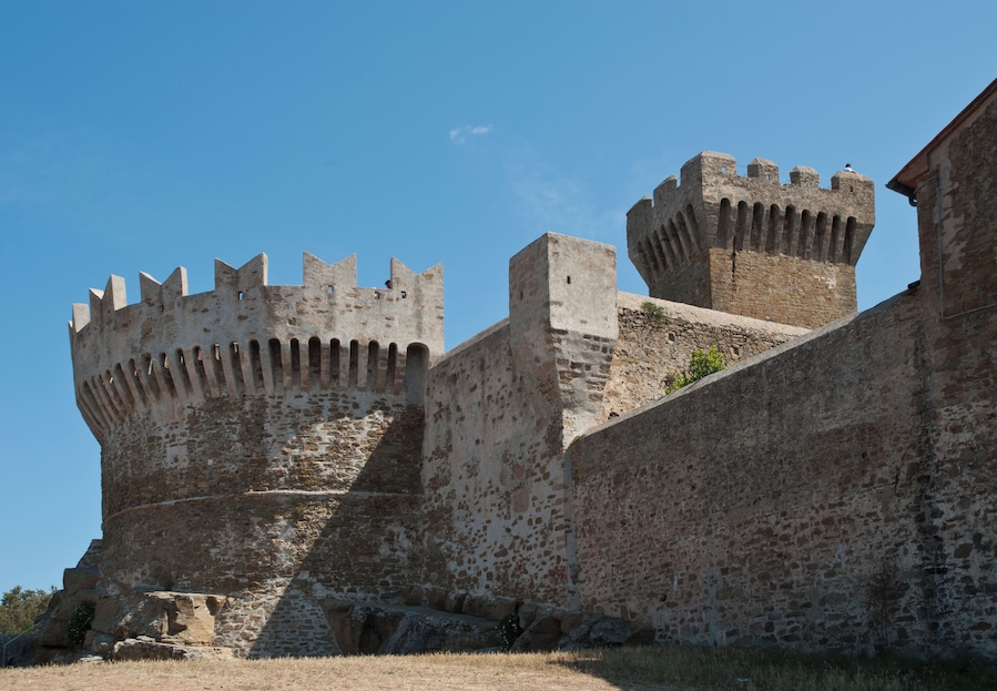 Populonia, the castle