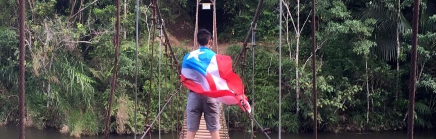 Puente hamaca... "Hammock Bridge"
