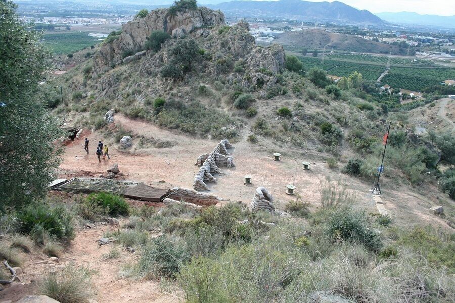 ESCENARIO LA BASE ROJA PAINTBALL MOUNTAIN
