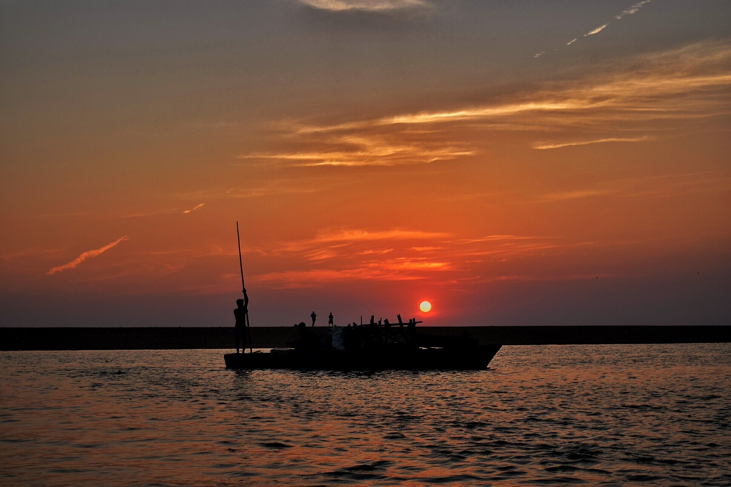This place is much much more beautiful than how it looks in this particular picture. The perfectly round star and the mesmerizing water holding that particular boat and life aboard!

#bruisedpassports