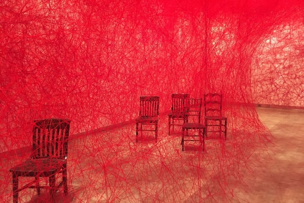 Southern Charm mixed with Modern Art Mastery #RED