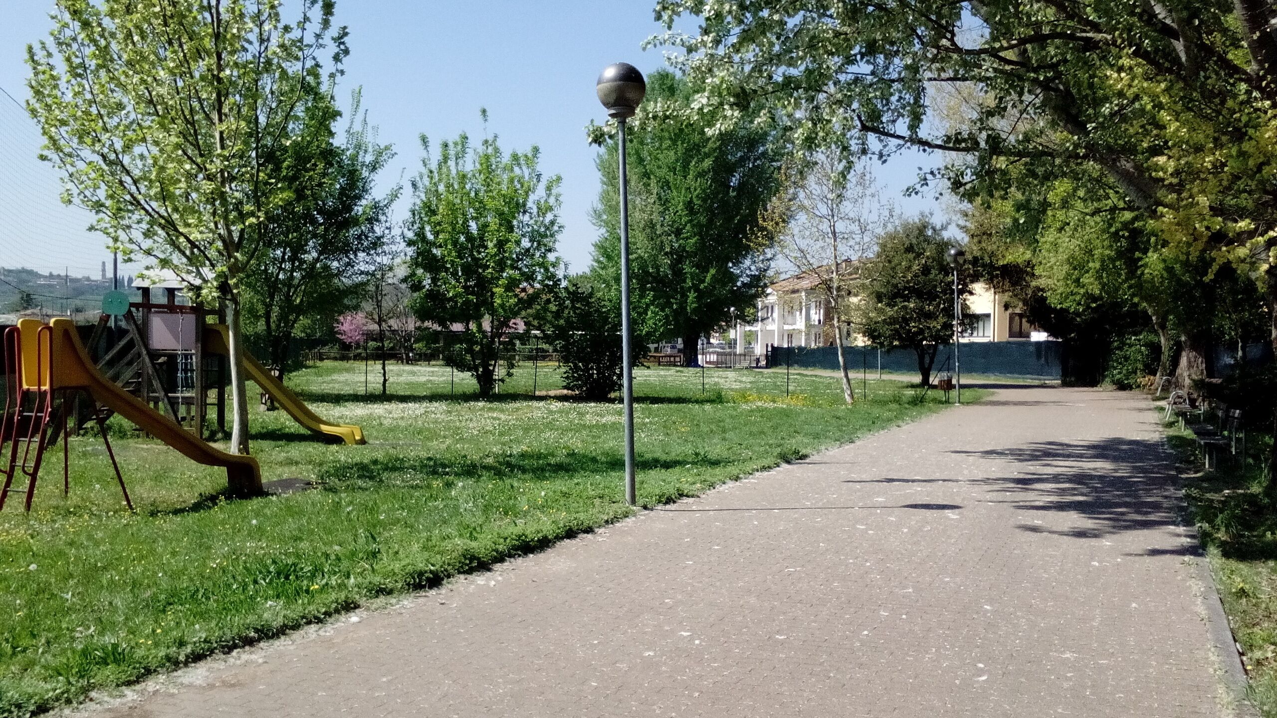 Giardini pubblici di Pedemonte, frazione di San Pietro in Cariano.
