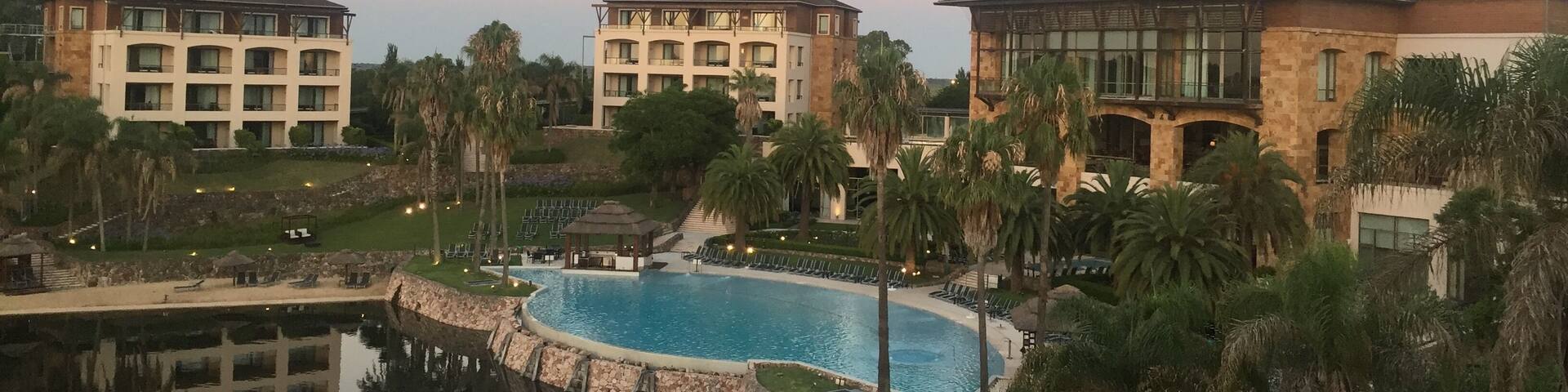 La vista desde la habitación