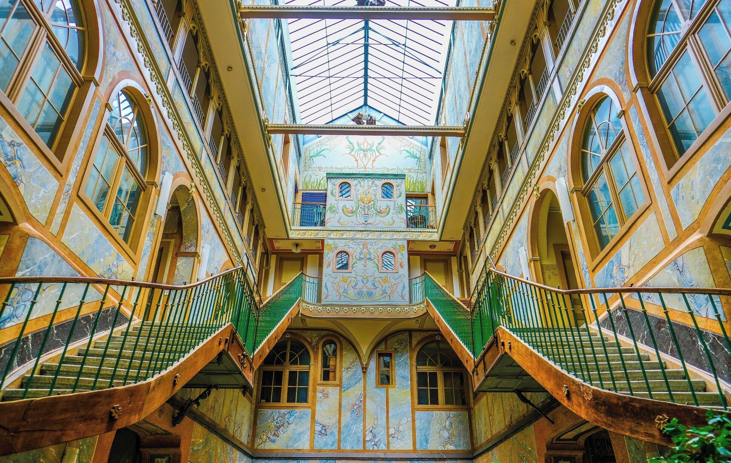 The beautiful conserved architecture