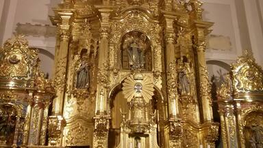 Retablo Central de la Capilla Mayor del Monasterio de Santa Clara