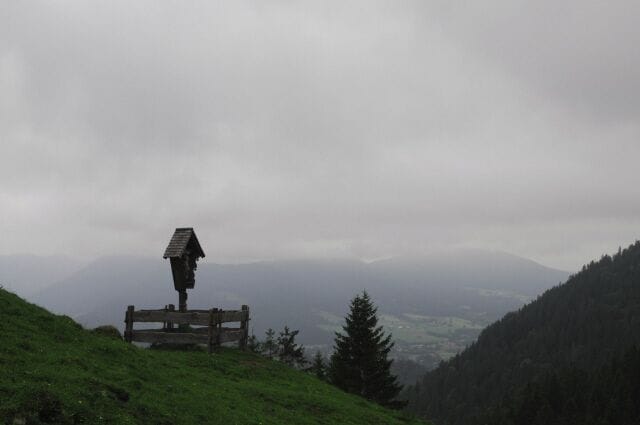 Kreuz an der Spitzingscheibe