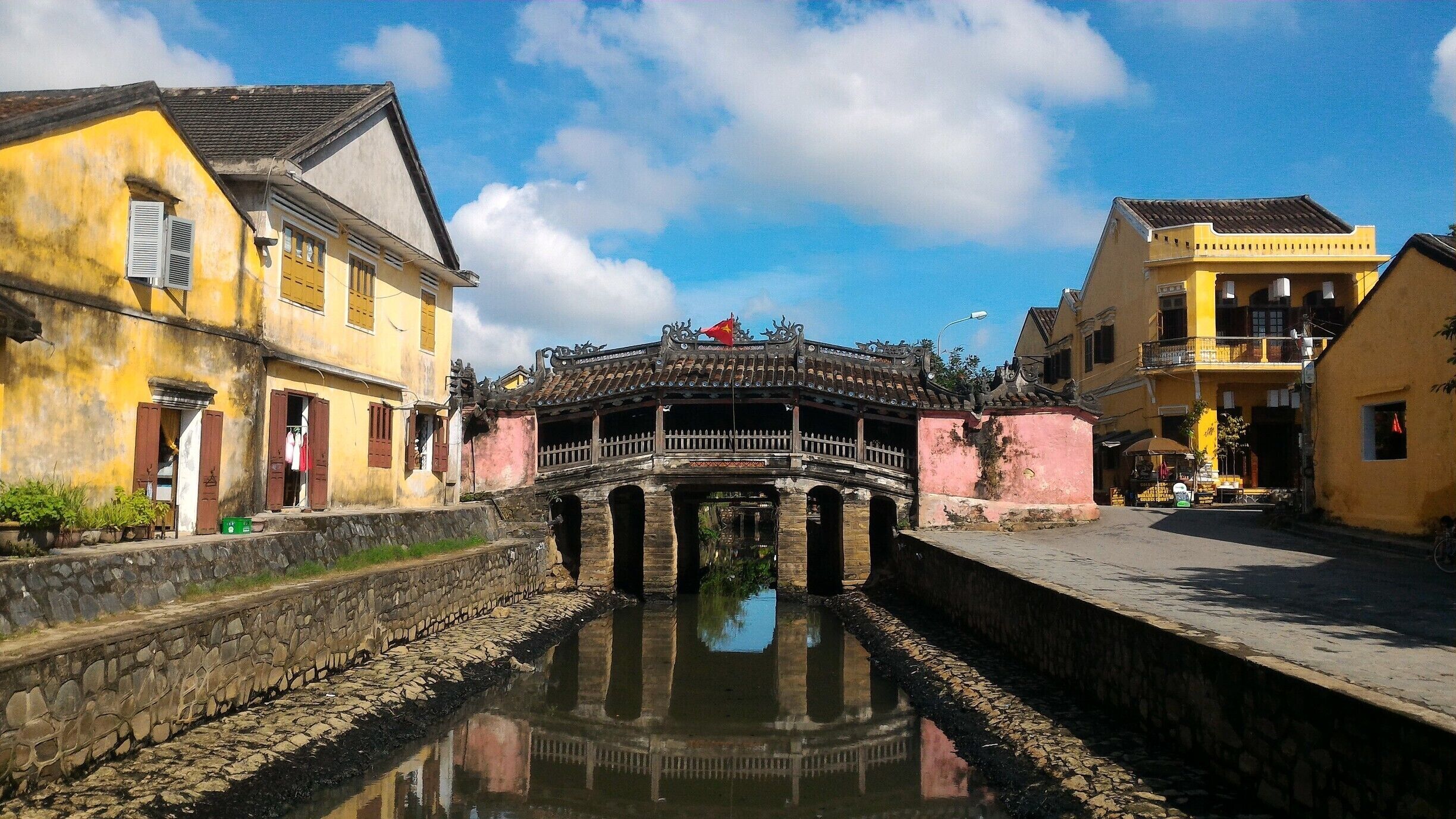 Japanese Covered Bridge in Hoi An ancient town