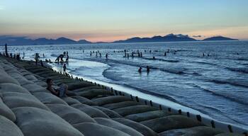 Coach the sunset with the locals , after cruise back by bike and stop off for a cheap massage! #waterlust #vietnam