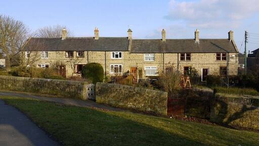 Blue Row, Heddon on the Wall. For another photo, see 1120982