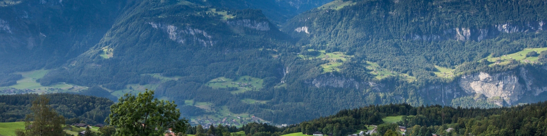 Hasliberg caracterizando montanhas e cenas tranquilas