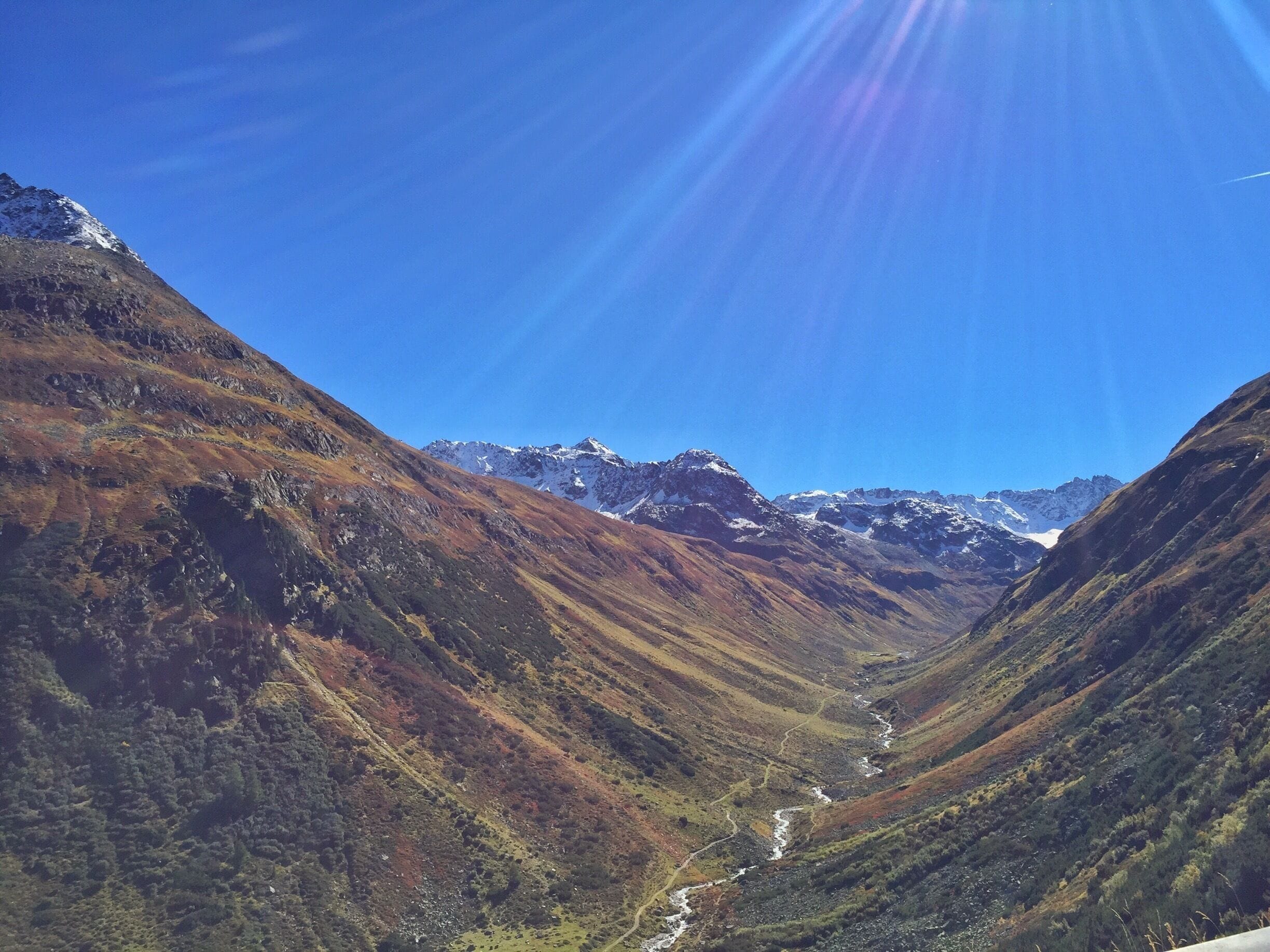 Flüelapass is a 2,383 meter high mountain pass in the Swiss Alps.. 