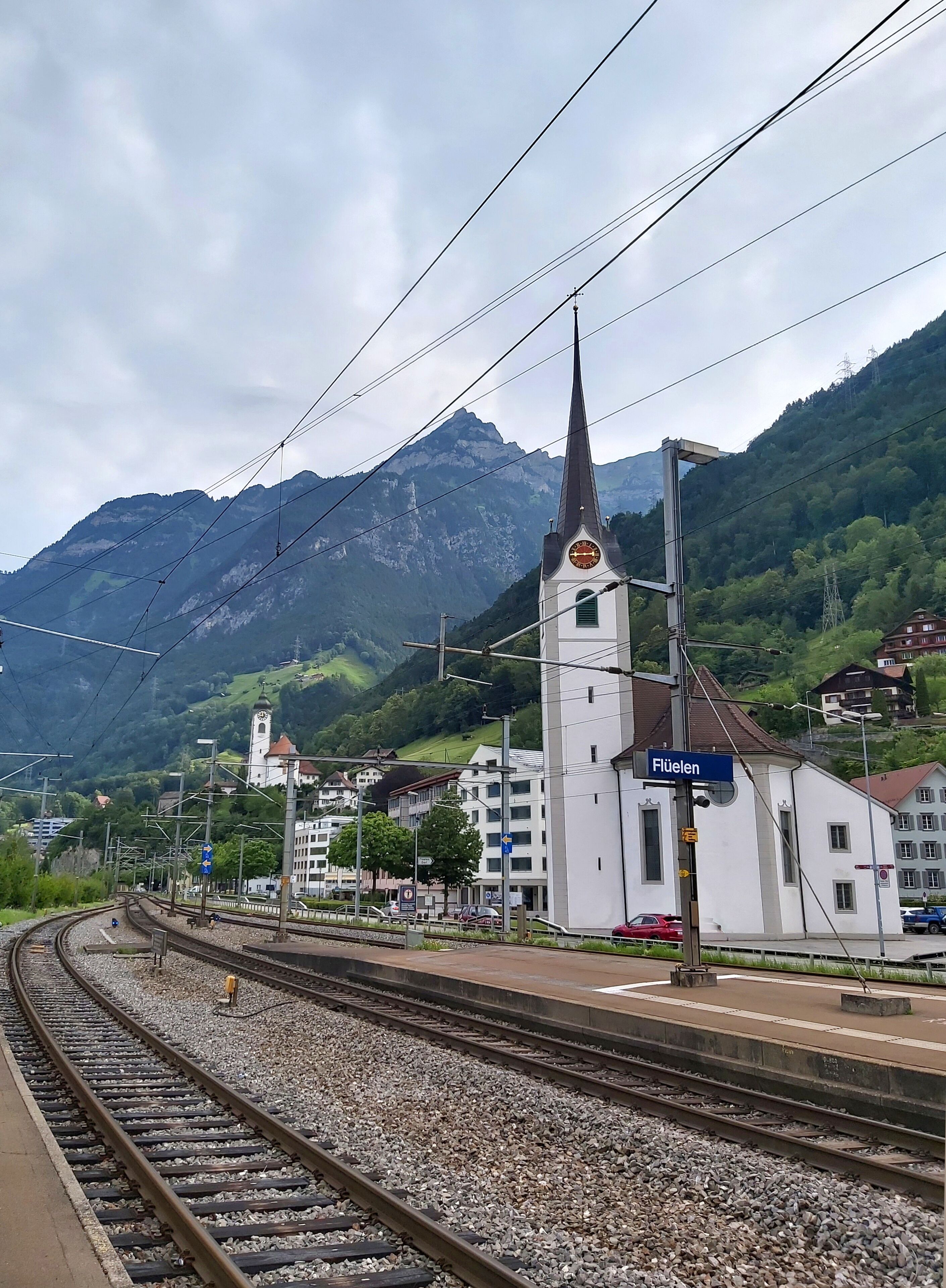 Flueelen am Vierwaldstaettersee im Kanton Uri in der Schweiz