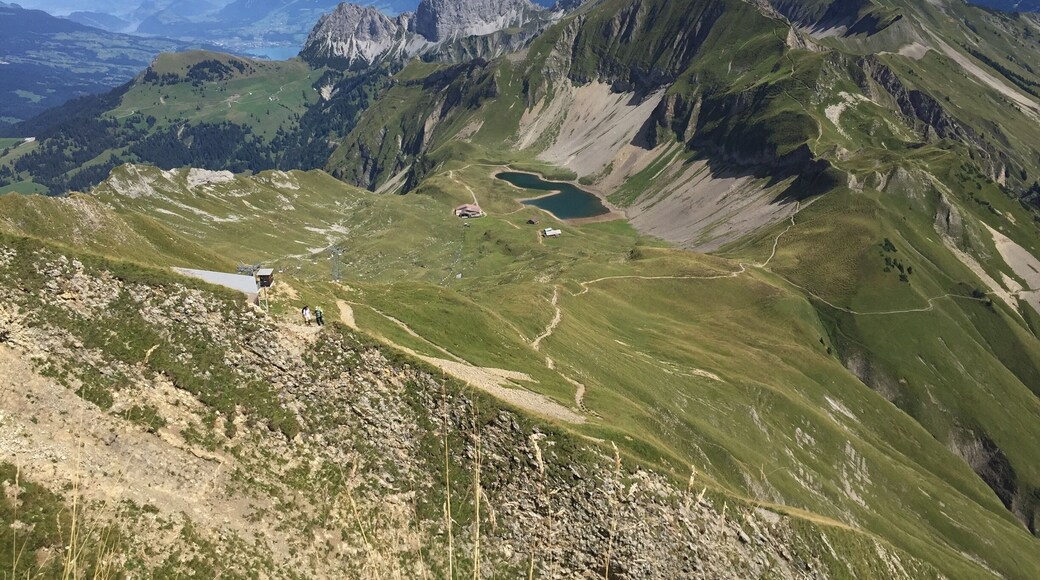 Eisee! A very small lake that can be seen from the Brienzer Rothorn
