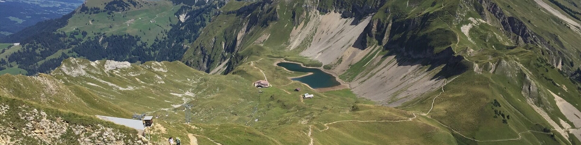 Eisee! A very small lake that can be seen from the Brienzer Rothorn