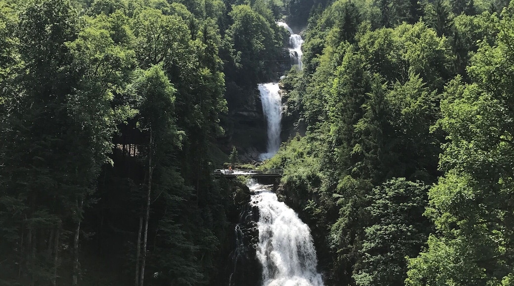 The four waterfalls.