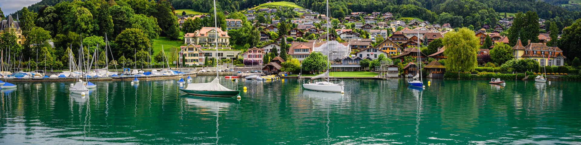 Municipality of Hilterfingen in the administrative district of the city of Thun