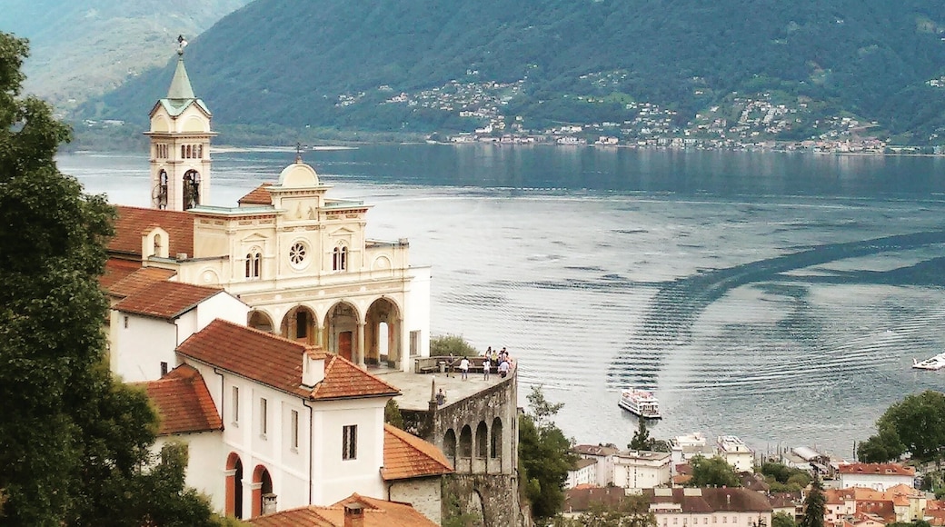 Orselina! Known for the#sanctuary of Madonna del Sasso. The principal site that drives pilgrimage here. The observation deck offers a magical view of #lakemaggiore
#switzerland🇨🇭 #switzerlandpictures #wanderlust #travelmemories #travellife #travelphotography #traveltrivia #travelling #travel #travels #travelexperience #travelblogger #travelblogging #travelblog #blog #blogging #blogginglife