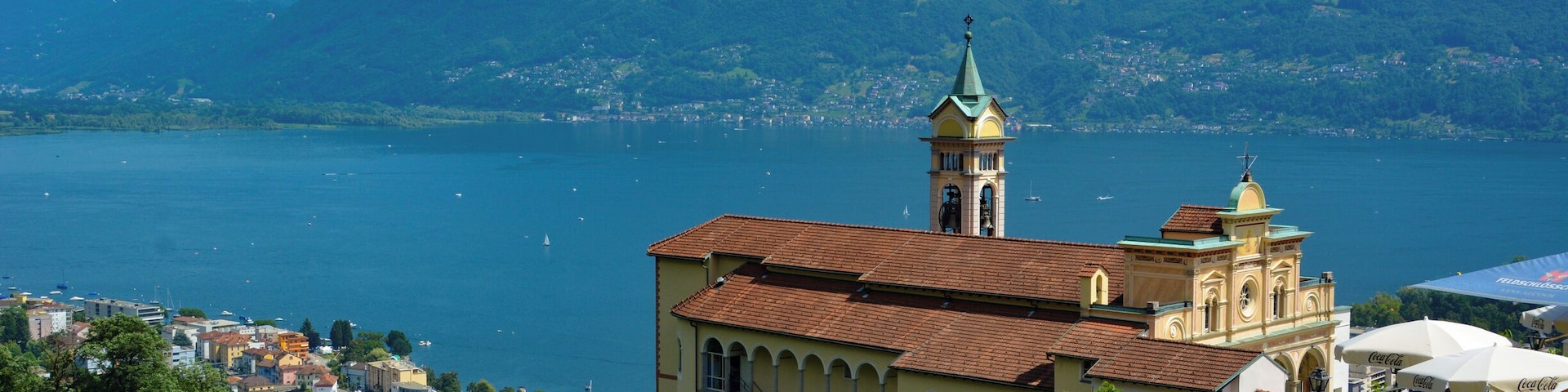 Looking for an urban sanctuary? High above the bustling city center of Locarno is the Santuario Madonna del Sasso. Forget the funicular and #Takeahike.