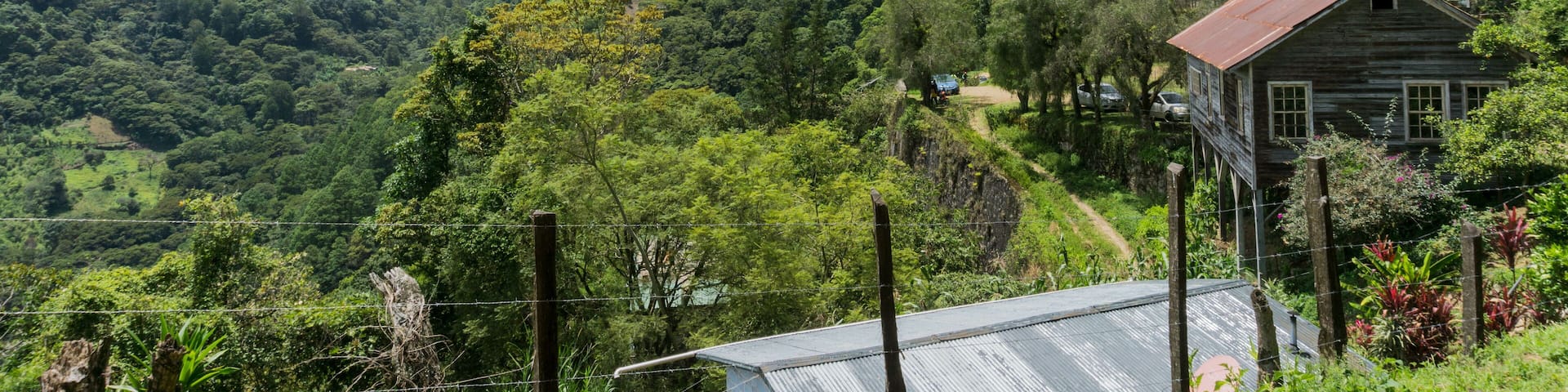Beautiful mountain view in San Juancito Fracismo Morazan Honduras Central America