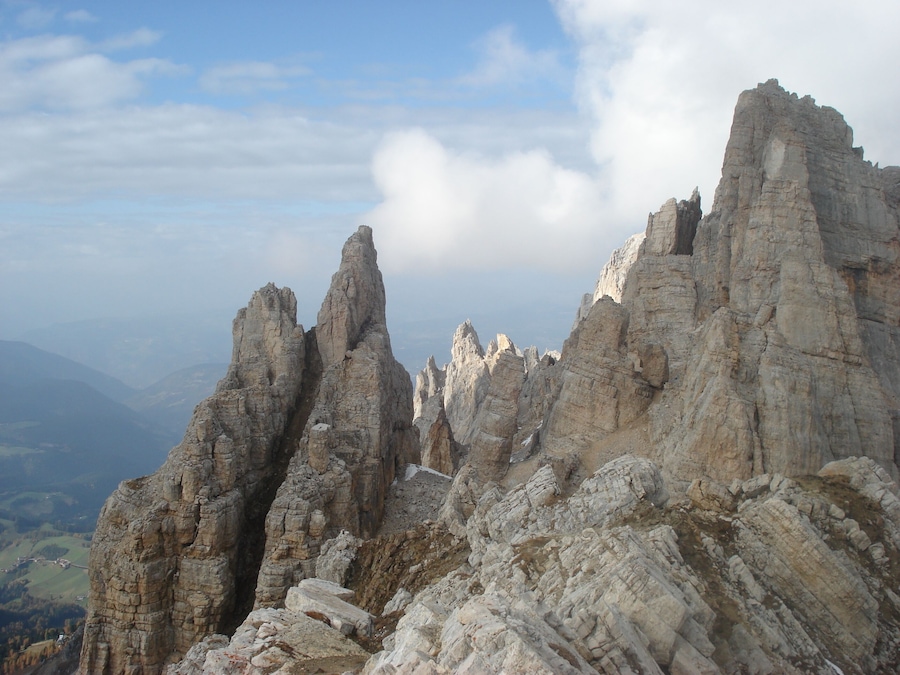 le torri del latemar una Ăš pendente