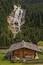 August 2017
Grawa Waterfall, Stubai Alps, Austria
Grawa Waterfall is a mighty one on the creek of Sulzaubach in Stubai Alps. It is sourced by the Sulzenauferner and has a width about 85 m meters and it is some 125 meters high. It makes its impressive way on the gneiss cascades and finally flows to the river Ruetz in the Stubaital valley.