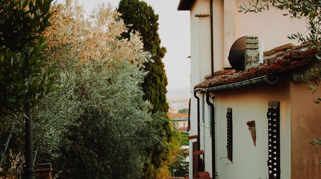 beautiful street in Calenzano, Firenze Italy
