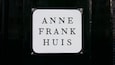 Un cartel con el nombre 'Anne Frank Huis'.