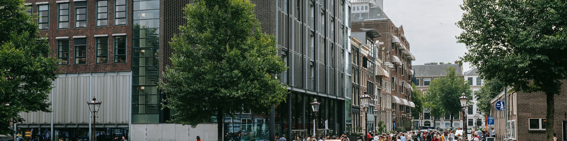 Anne Frank House which includes a river or creek